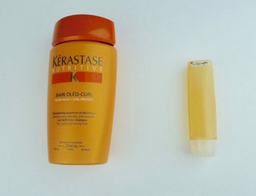 Hygienartiklar organiserade för resa