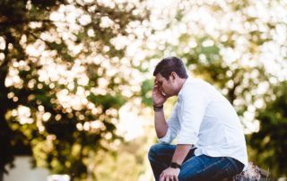 Man under stress
